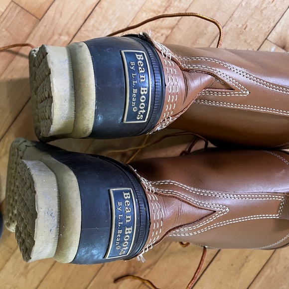 Unisex LL Bean Boots Sz 7mens 9womens USA Tall Goretex Thinsulate Duck Boots - Picture 3 of 6